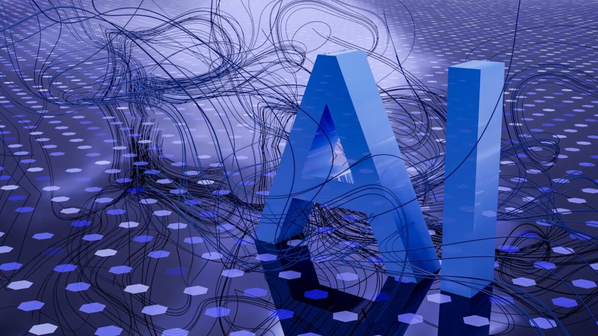 AI artificial intelligence concept illustration